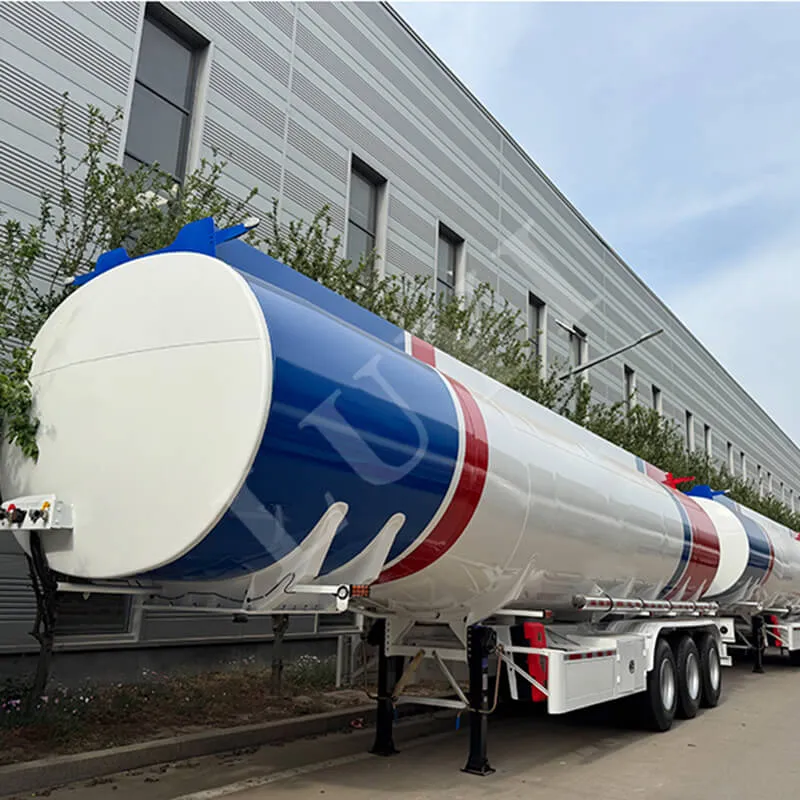 3-axle fuel tanker semi-trailer