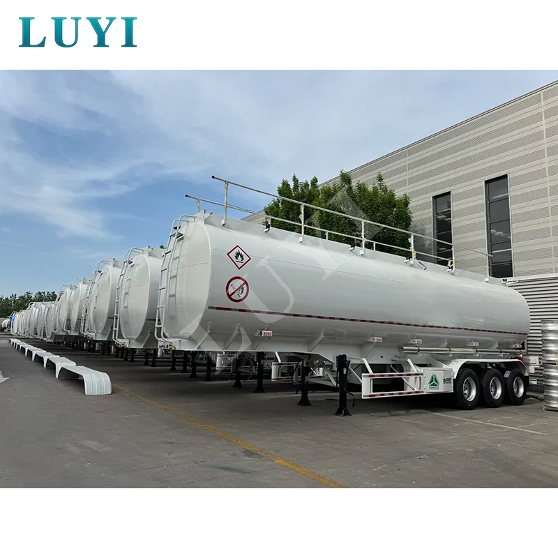 3-axle fuel tanker semi-trailer