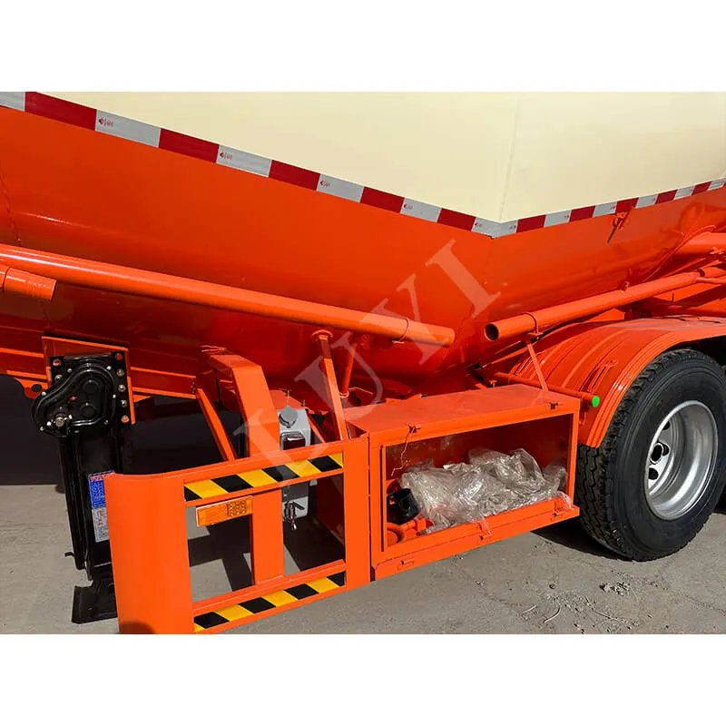 3‑axle 40CBM bulk powder tanker semi‑trailer