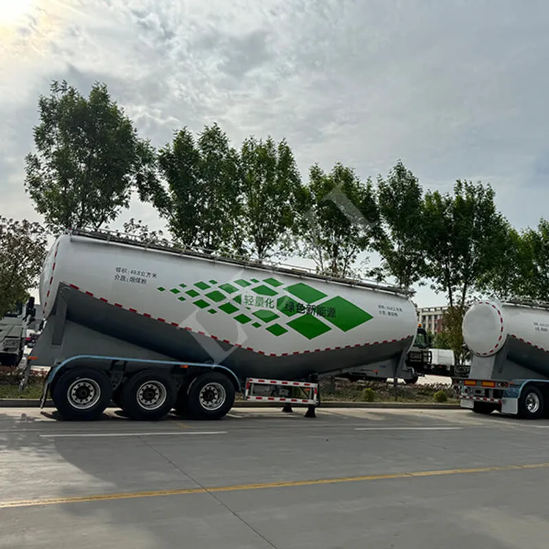 50 cubic meter bulk powder tank semi‑trailer