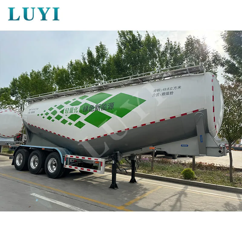 50 cubic meter bulk powder tank semi‑trailer