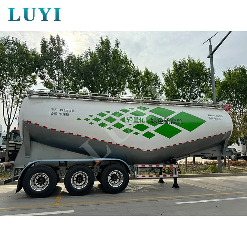 50 cubic meter bulk powder tank semi‑trailer