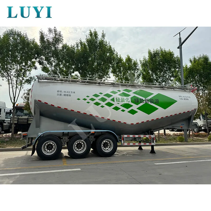 50 cubic meter bulk powder tank semi‑trailer