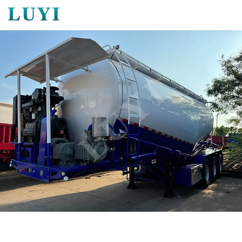 40 cubic meter bulk powder tank semi‑trailer