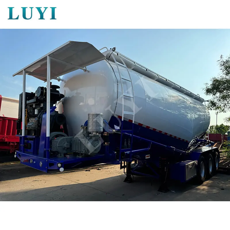 40 cubic meter bulk powder tank semi‑trailer