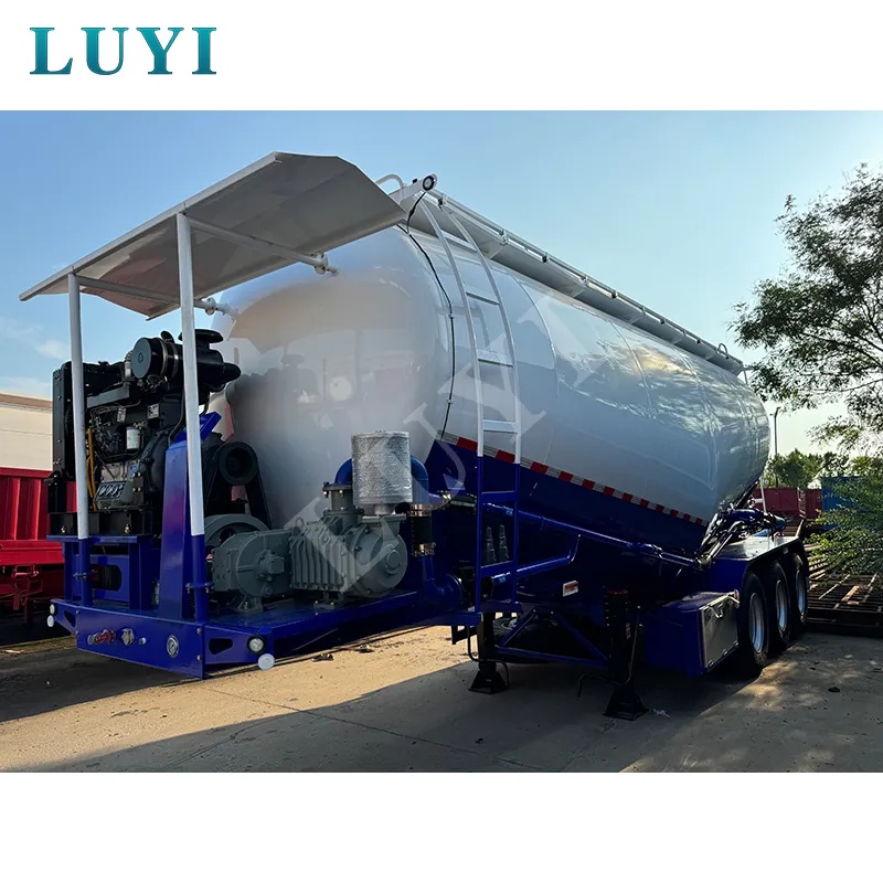 40 cubic meter bulk powder tank semi‑trailer