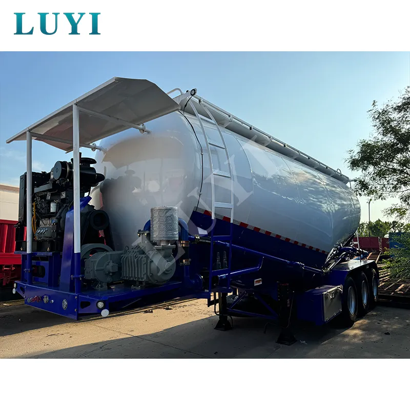 40 cubic meter bulk powder tank semi‑trailer