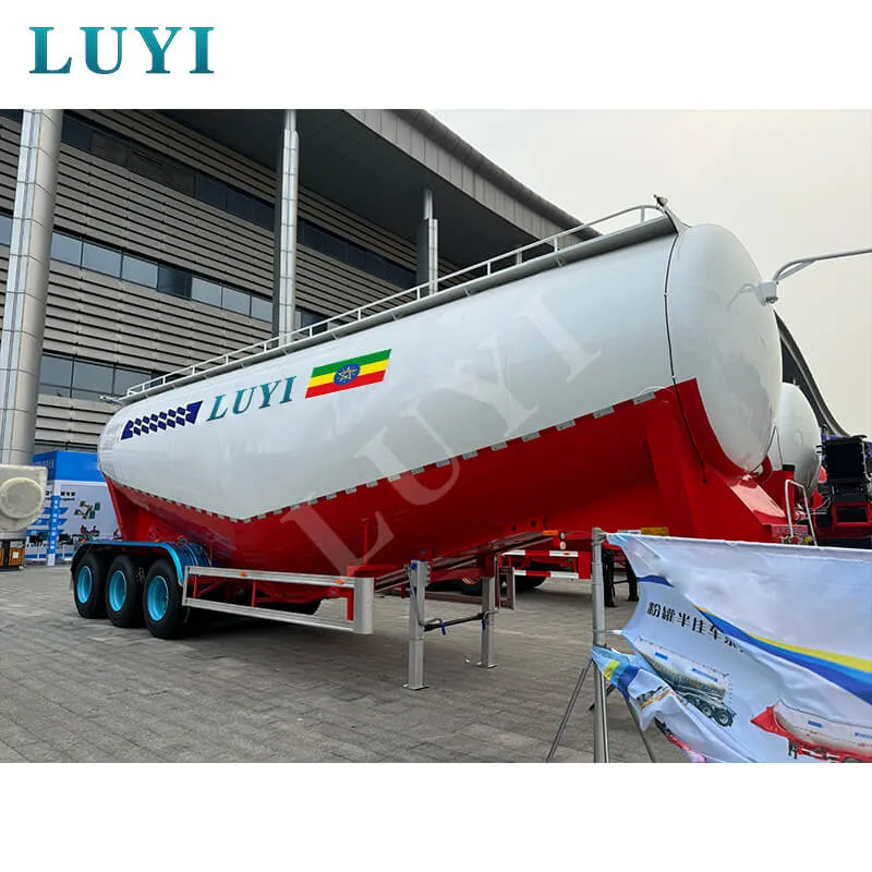 57m³ cement tanker semi‑trailer