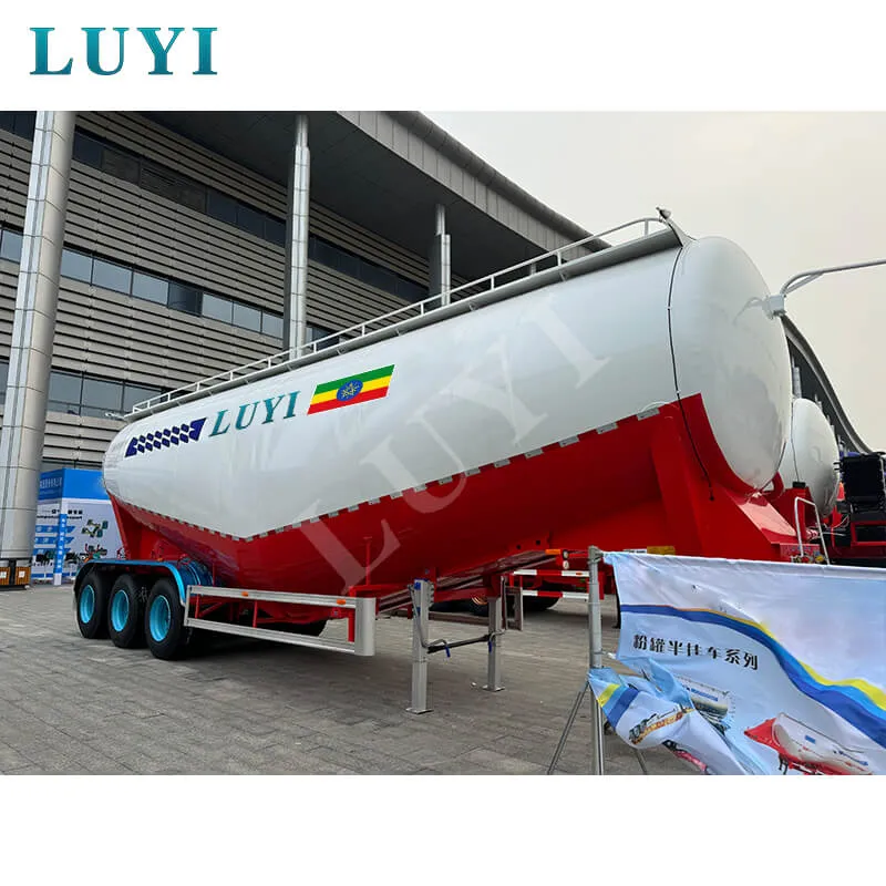 57m³ cement tanker semi‑trailer