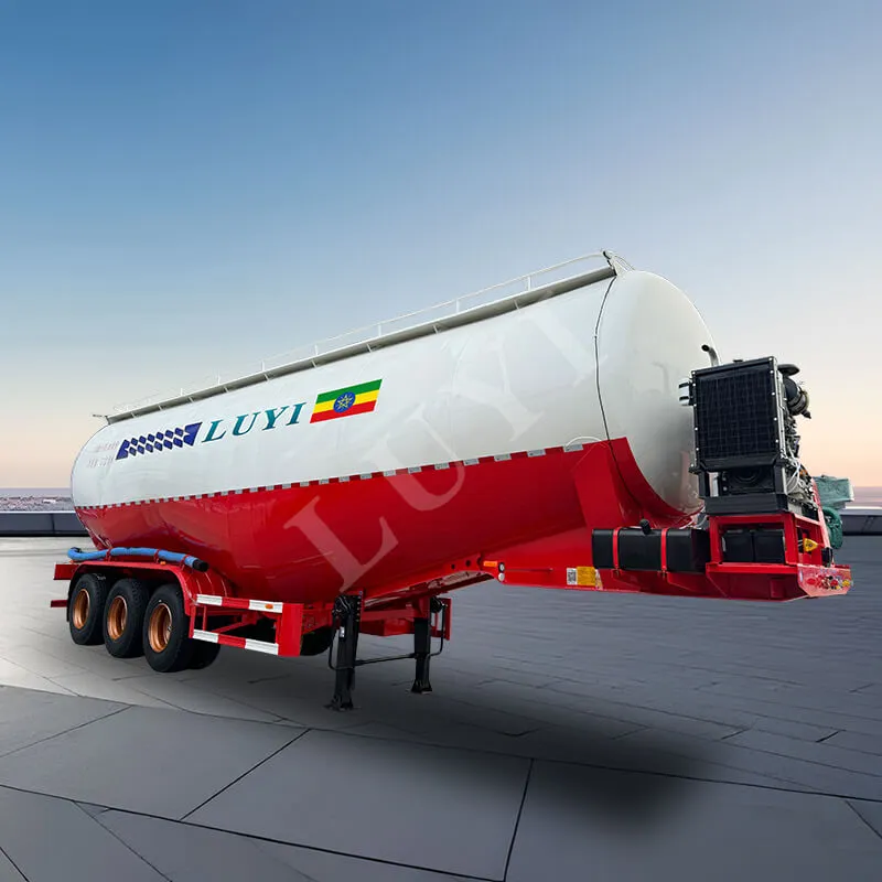 57m³ cement tanker semi‑trailer