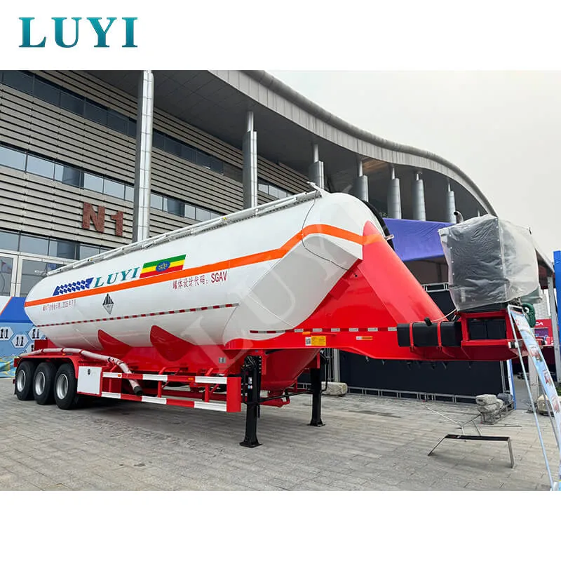 Bulk Powder Tank Semi Trailer: Cement And Chemical Powder Transport For African Industrial Zones