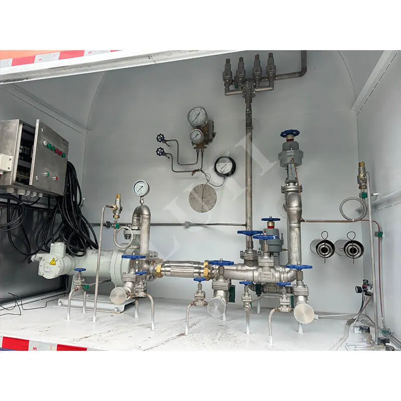3‑axle vertical powder tank semi‑trailer