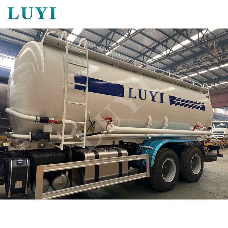 Bulk cement tank trucks