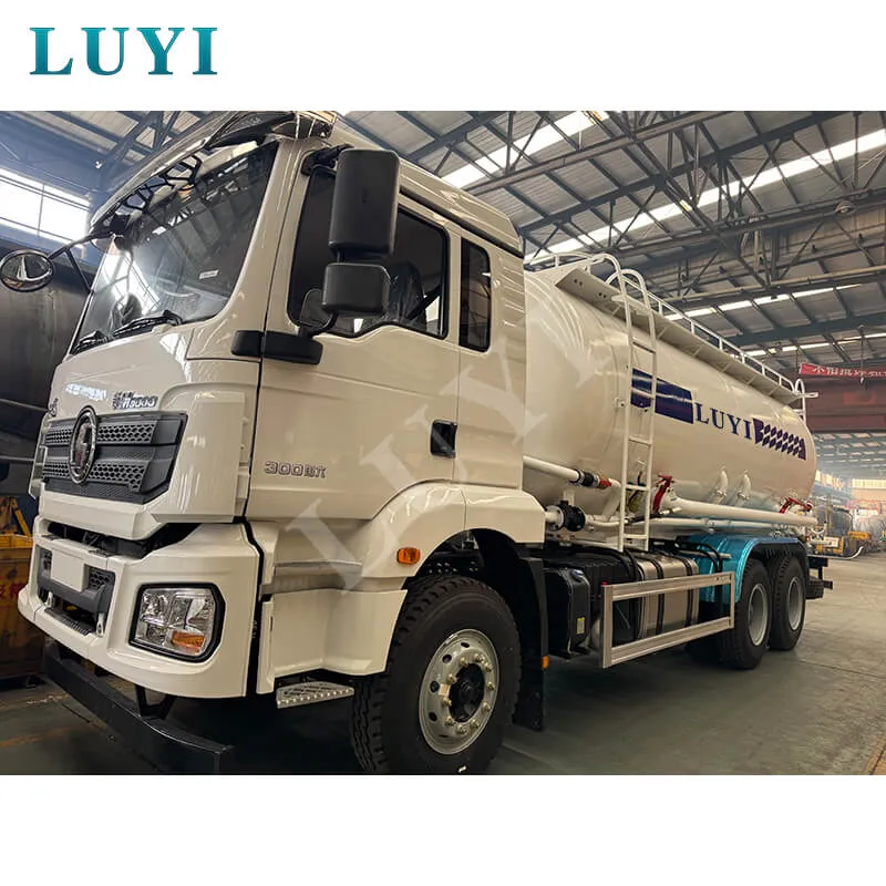 Bulk cement tank trucks