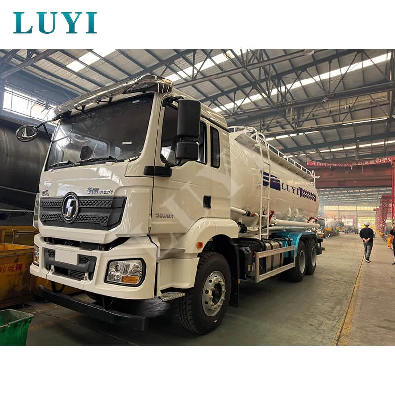 Bulk cement tank trucks