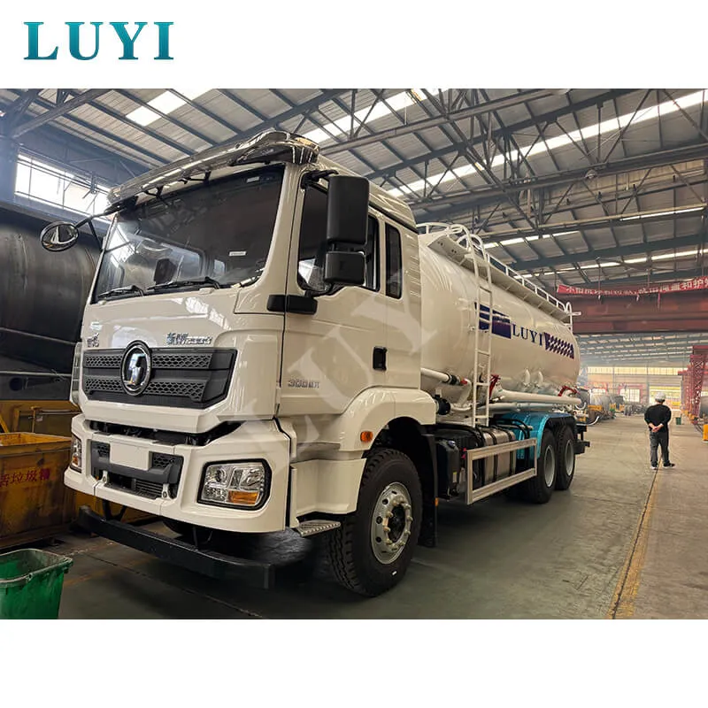 Bulk cement tank trucks