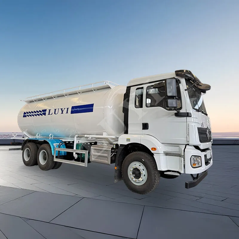 Bulk cement tank truck