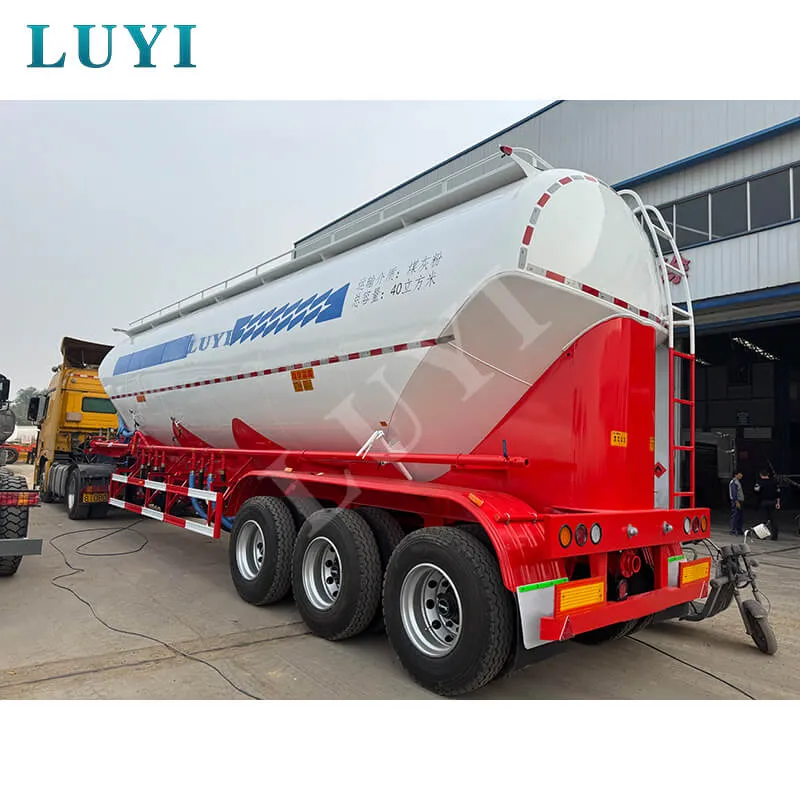 40 cubic meter bulk powder tank semi‑trailer