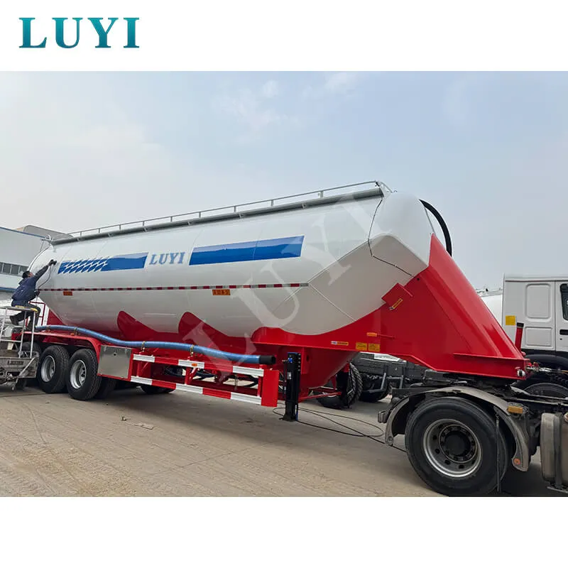 40 cubic meter bulk powder tank semi‑trailer