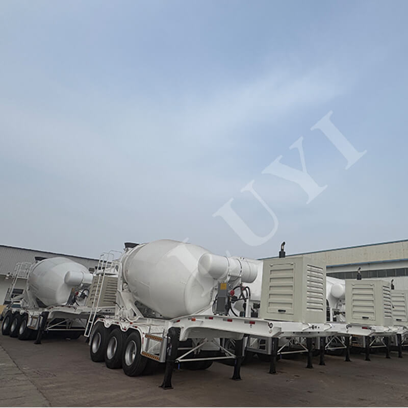 3‑axle cement bulk tanker