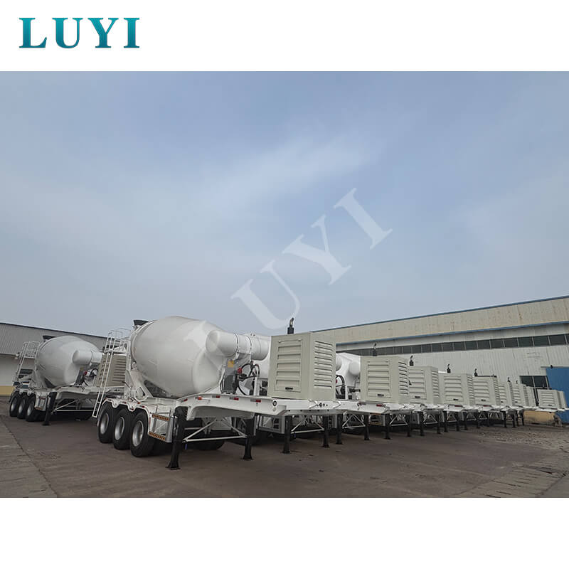 3‑axle cement bulk tanker
