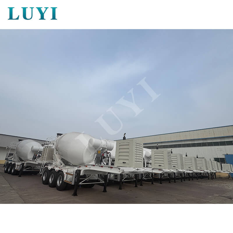 3‑axle cement bulk tanker