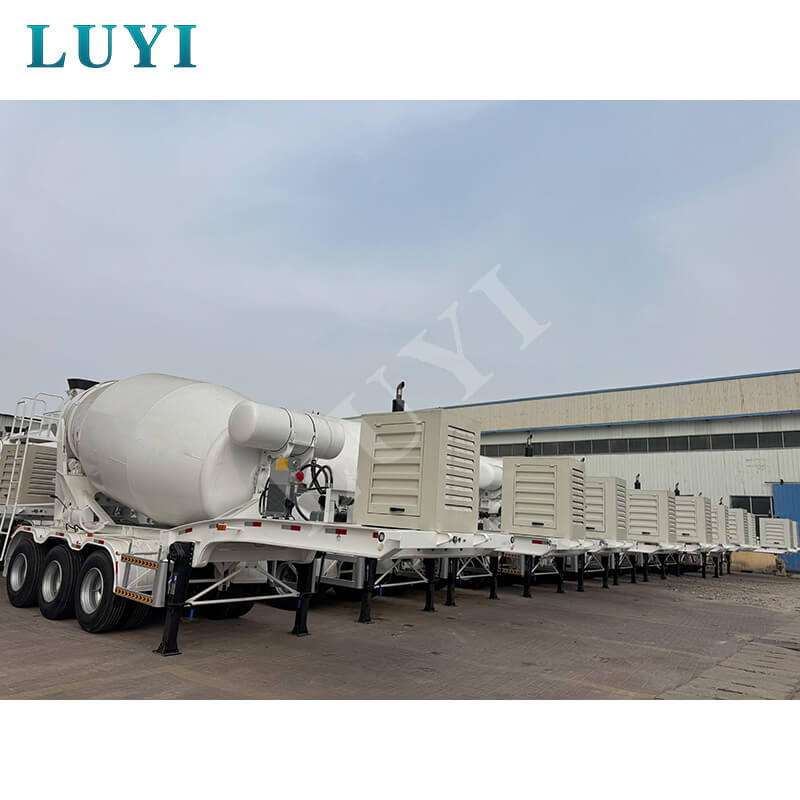3‑axle cement bulk tanker