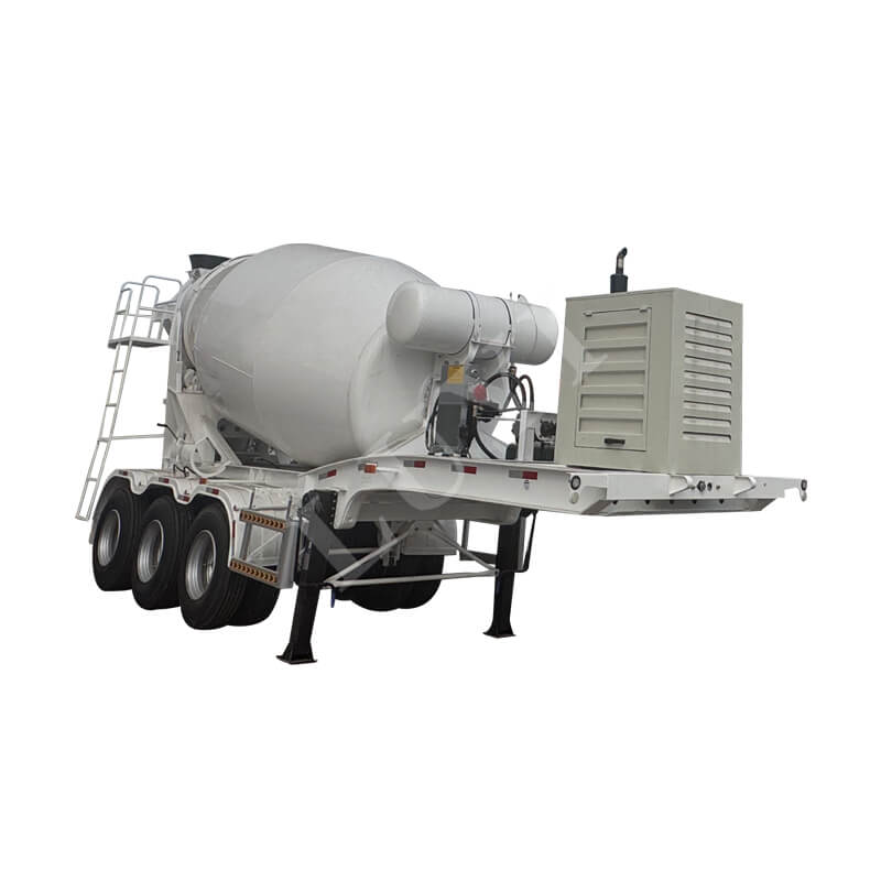 3‑axle cement bulk tanker