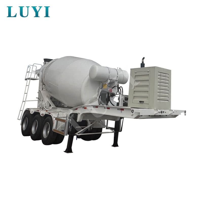 3‑axle cement bulk tanker