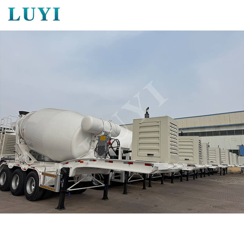 3‑axle cement bulk tanker
