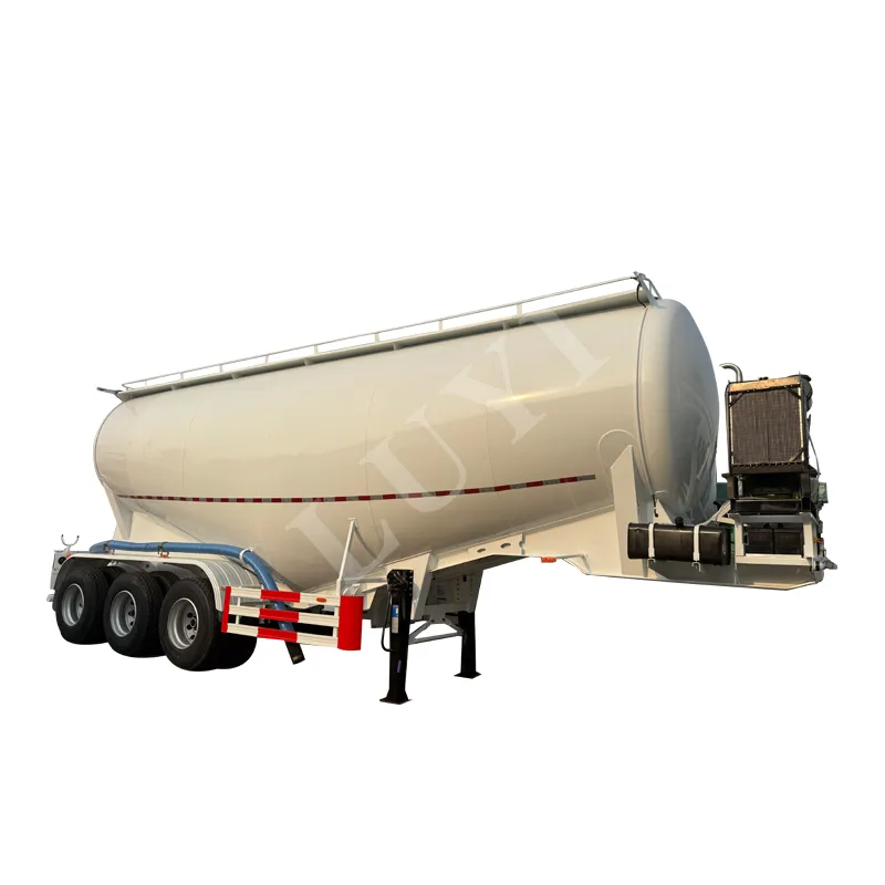 3‑axle cement bulk tanker