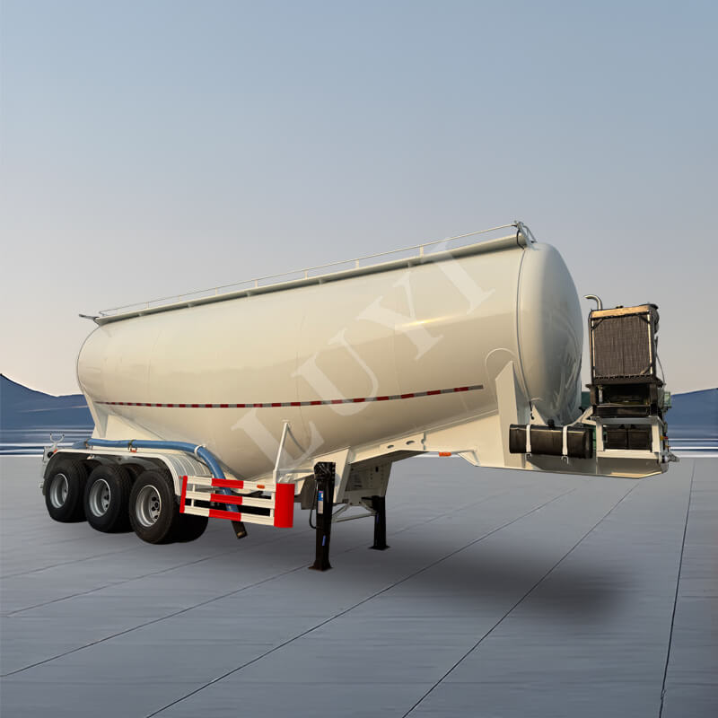 3‑axle cement bulk tanker