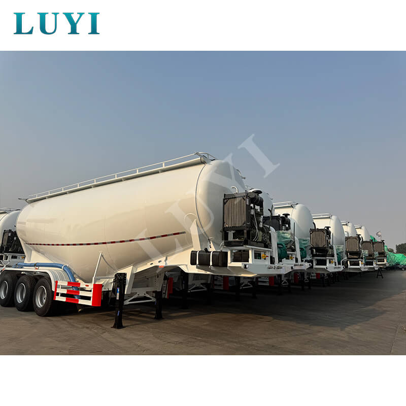 3‑axle cement bulk tanker