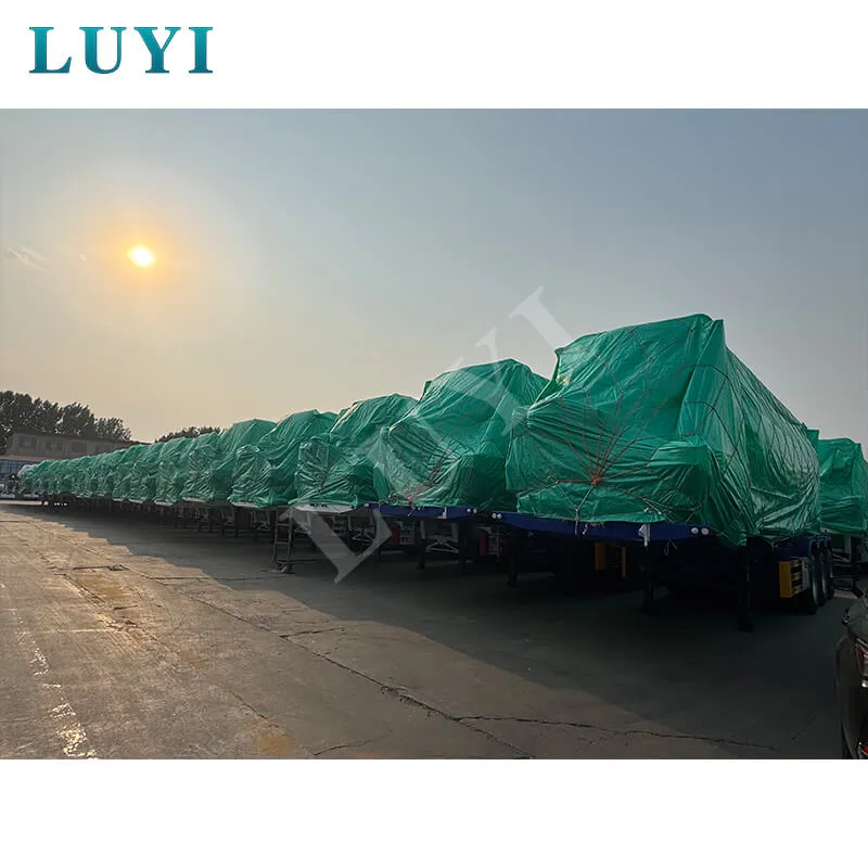3‑axle cement bulk tanker