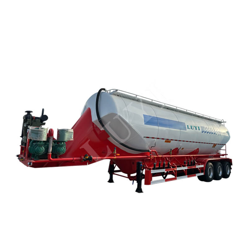 3‑axle cement bulk tanker