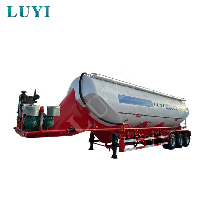 3‑axle cement bulk tanker