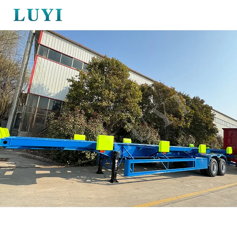 container transport semi‑trailer