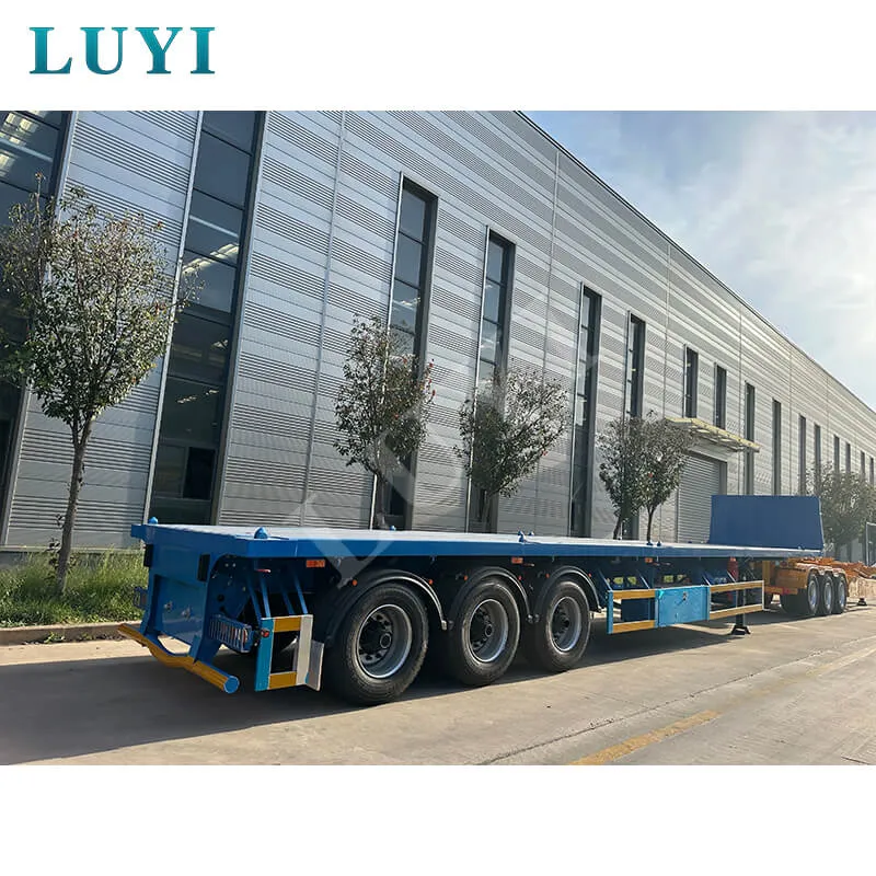 40‑ton flatbed semi‑trailer