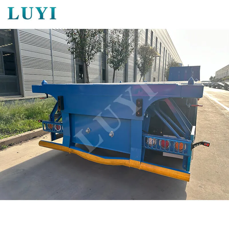 40‑ton flatbed semi‑trailer