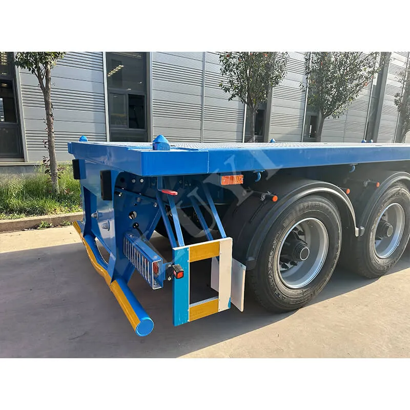 40‑ton flatbed semi‑trailer