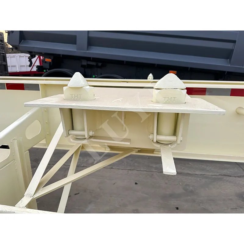 2‑axle 40ft container skeleton semi‑trailer