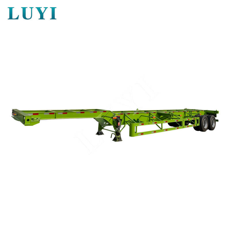 2‑axle container skeletal trailer