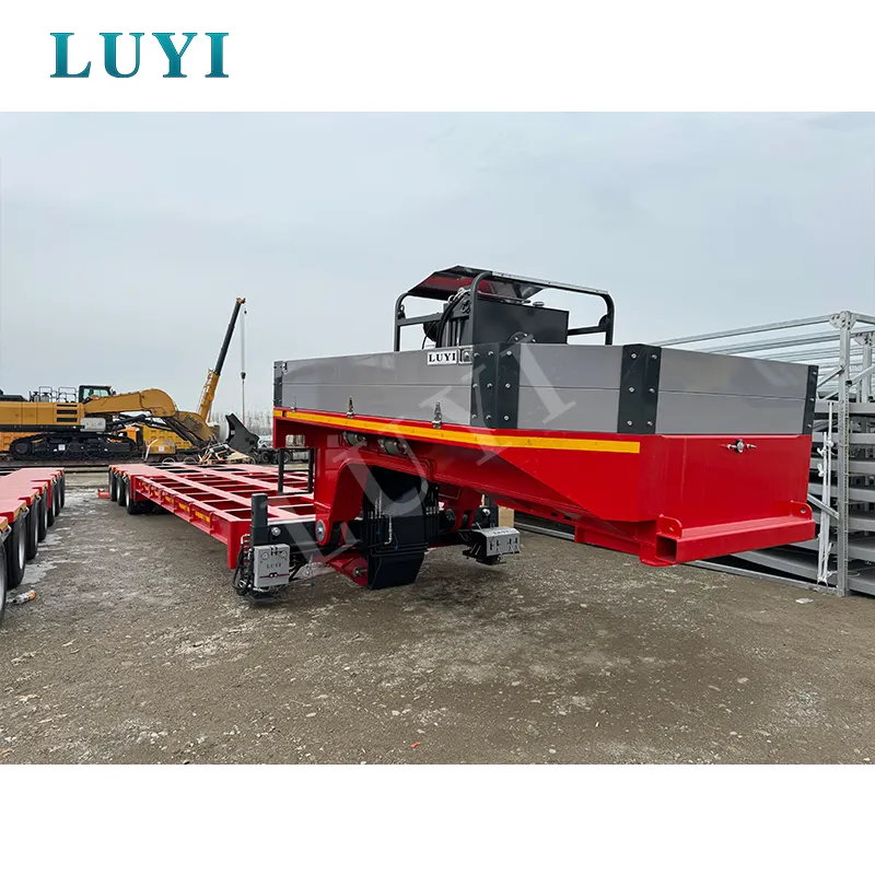 Low Bed Semi Trailer Solution For African Local Logistics Operators
