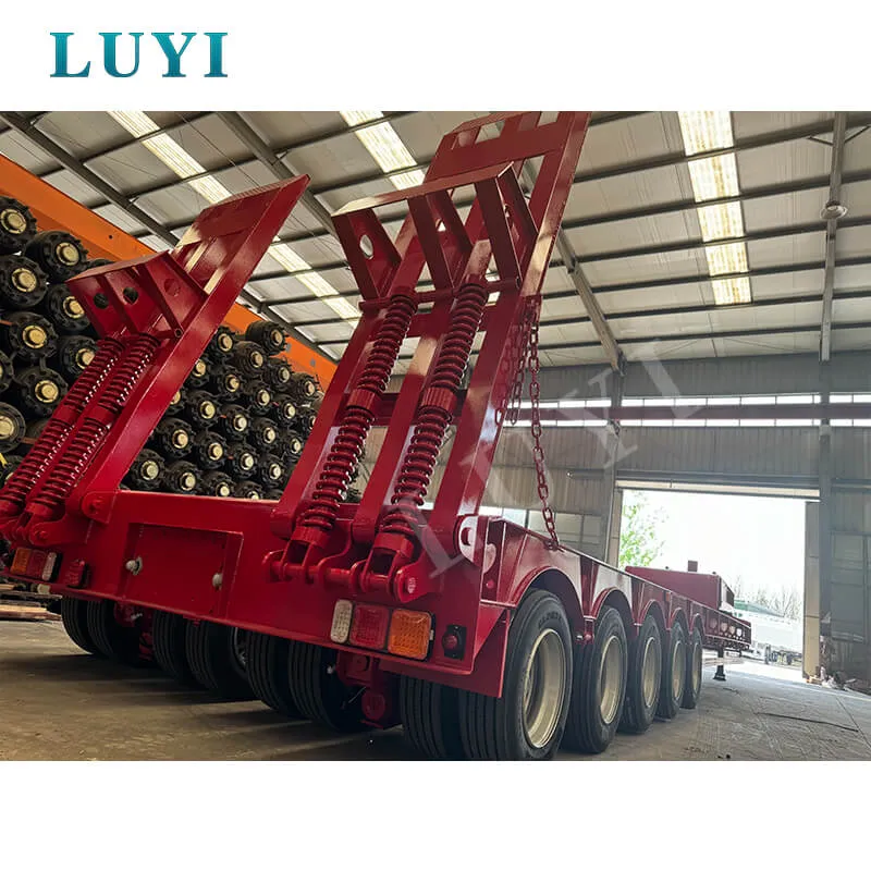 17.5‑meter 10‑axle low‑bed semi‑trailer