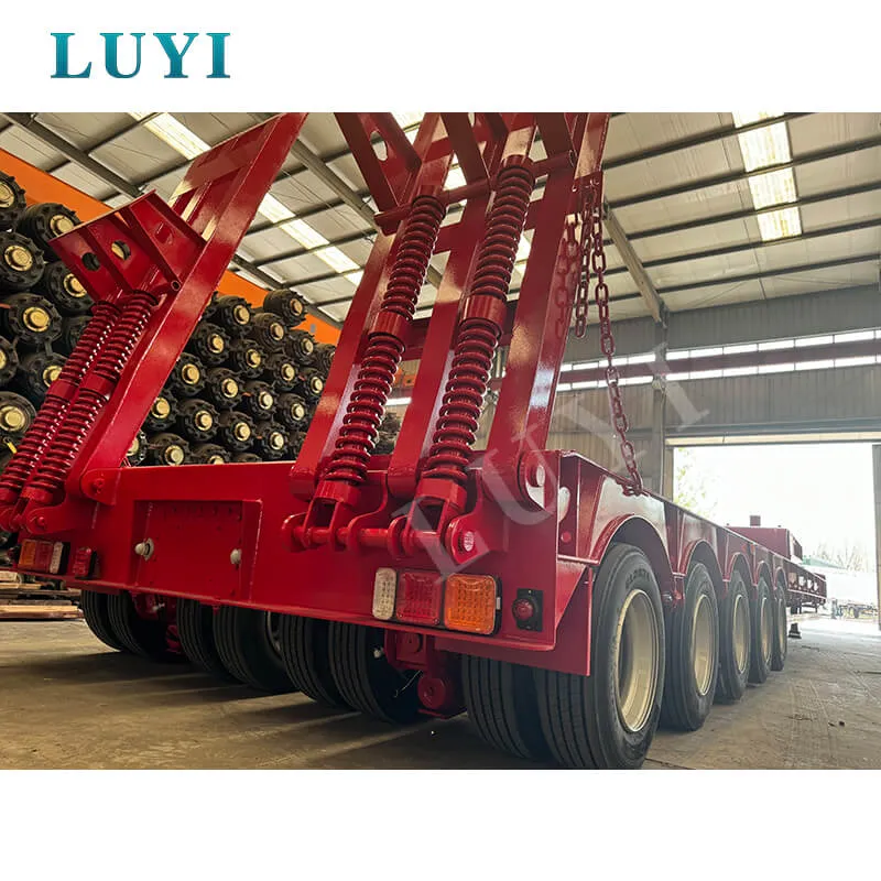 17.5‑meter 10‑axle low‑bed semi‑trailer