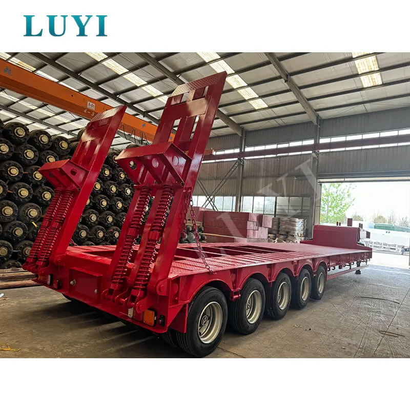 17.5‑meter 10‑axle low‑bed semi‑trailer
