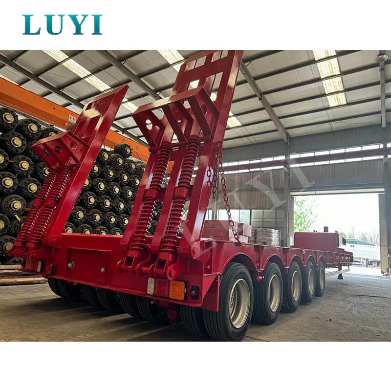 17.5‑meter 10‑axle low‑bed semi‑trailer