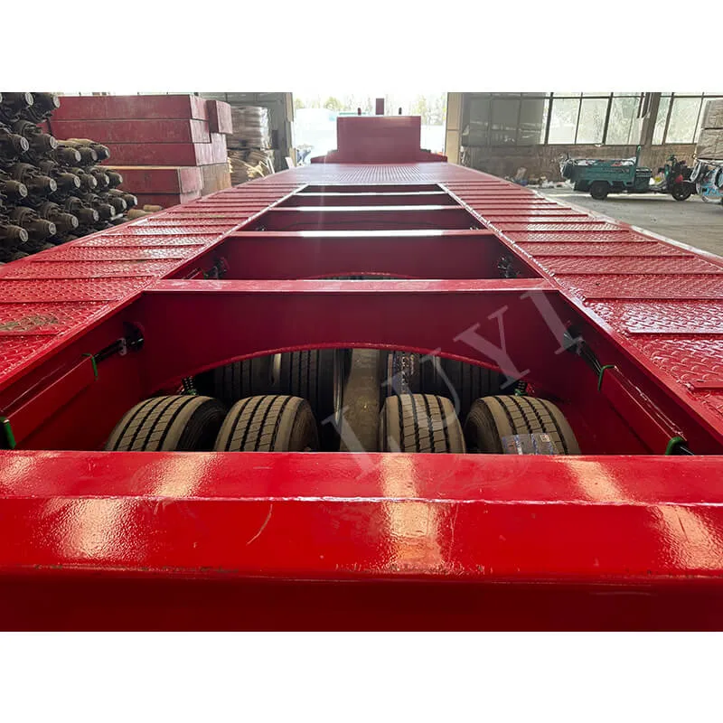 17.5‑meter 10‑axle low‑bed semi‑trailer