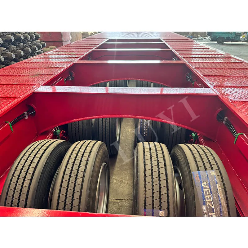 17.5‑meter 10‑axle low‑bed semi‑trailer