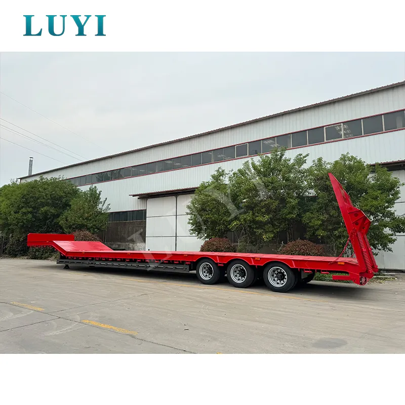 Low Bed Semi Trailer Heavy Machinery Transport Analysis For South American Mines